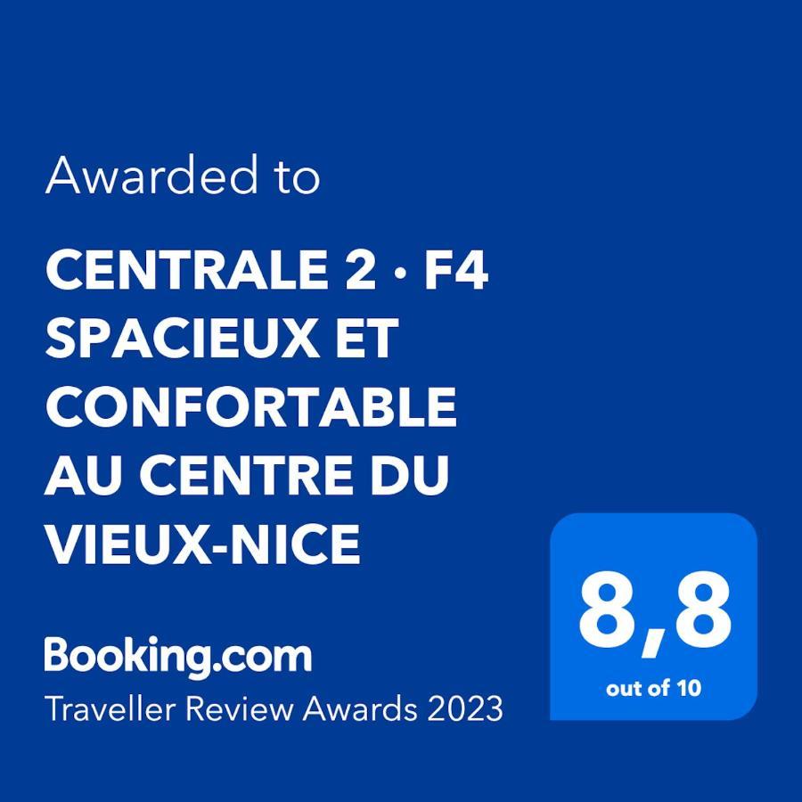 Апартаменти Centrale 2 - F4 Spacieux Et Confortable Au Centre Du Vieux-Ніцца Екстер'єр фото
